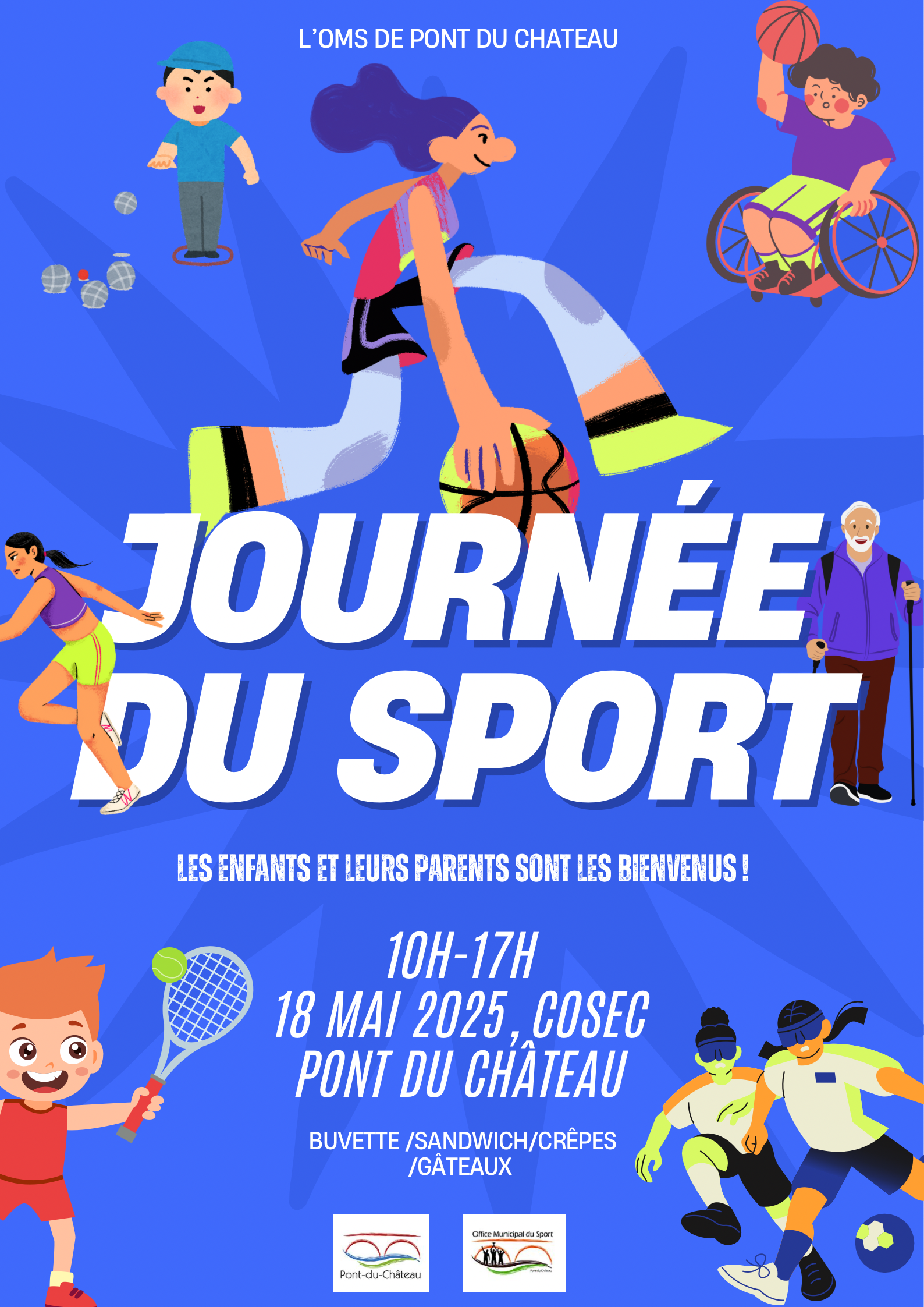 affiche journée du sport